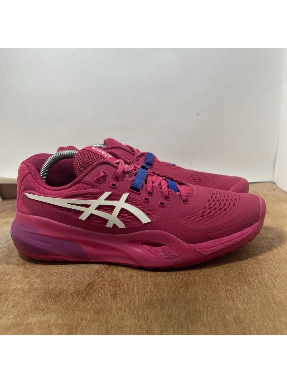 Asics Women's Gel-Resolution X Women Size 10 Pink Tennis Pickleball Shoes